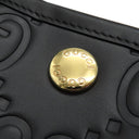 グッチ GUCCI GG スーパーミニバッグ 790133 ブラック レザー 2WAYバッグ ゴールド金具 黒 ハンドバッグ ショルダー