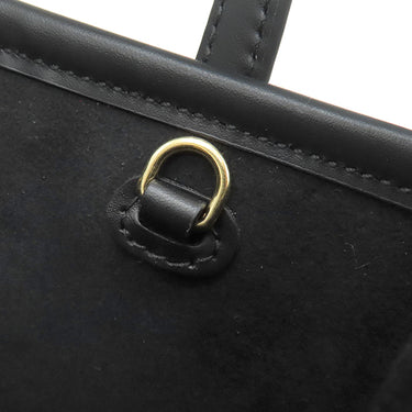 グッチ GUCCI GG スーパーミニバッグ 790133 ブラック レザー 2WAYバッグ ゴールド金具 黒 ハンドバッグ ショルダー