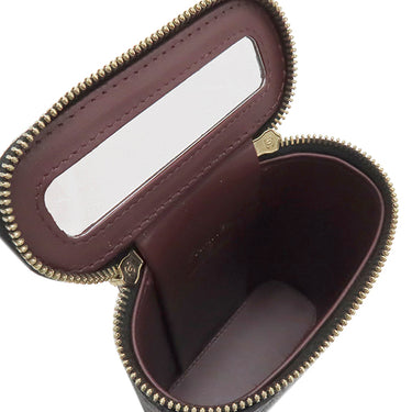 シャネル CHANEL マトラッセ スモール バニティバッグ AP1466 ブラック キャビアスキン ショルダーバッグ ゴールド金具 チェーンショルダー ヴァニティ 黒