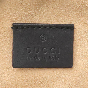 グッチ GUCCI オフィディア GG ミニ ラウンド 550618 ブラック スウェード パテントレザー ショルダーバッグ ゴールド金具 チェーンショルダー シェリーライン