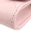 シャネル CHANEL マトラッセ ミニチェーンクラッチ AP2848 ピンク レザー チェーンウォレット ヴィンテージ金具 チェーンショルダー