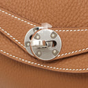 エルメス HERMES リンディ26 ゴールド トリヨンクレマンス 2WAYバッグ シルバー金具 新品 未使用 茶