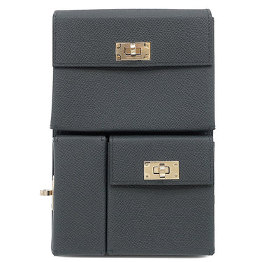 エルメス HERMES ケリー マルチポケット トゥーゴー グリミスティ ヴォーエプソン ショルダーバッグ シャンパンゴールド金具