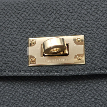 エルメス HERMES ケリー マルチポケット トゥーゴー グリミスティ ヴォーエプソン ショルダーバッグ シャンパンゴールド金具