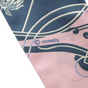 エルメス HERMES ツイリー ローズペール×ヴェール×オークル シルク スカーフ 新品 未使用【EX-LIBRIS/エクスリブリス】