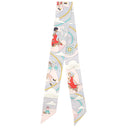 エルメス HERMES ツイリー グリスパール×ローズペール×グレナディン シルク スカーフ 新品 未使用【CARRES VOLANTS/空飛ぶカレ】