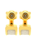 エルメス HERMES オランプ PM クレ ヴォーエプソン GP ピアス イエローゴールドプレーテッド