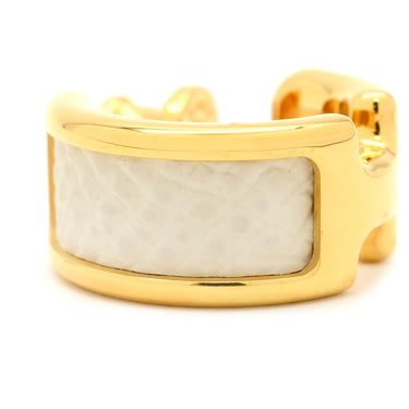 エルメス HERMES オランプ PM クレ ヴォーエプソン GP ピアス イエローゴールドプレーテッド