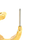 エルメス HERMES オランプ PM クレ ヴォーエプソン GP ピアス イエローゴールドプレーテッド