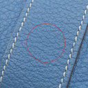 エルメス HERMES ガーデンパーティーPM アズール ネゴンダ トートバッグ シルバー金具 青 水色