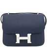 エルメス HERMES コンスタンス3 ミニ ミロワール ヴェルソ ブルーネイビー×ルージュクー シェーブル ショルダーバッグ シルバー金具 新品 未使用 紺 赤 バイカラー