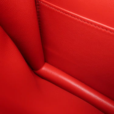 エルメス HERMES コンスタンス3 ミニ ミロワール ヴェルソ ブルーネイビー×ルージュクー シェーブル ショルダーバッグ シルバー金具 新品 未使用 紺 赤 バイカラー