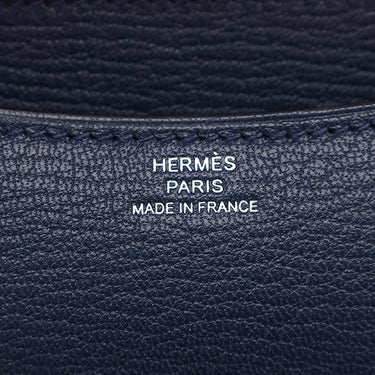 エルメス HERMES コンスタンス3 ミニ ミロワール ヴェルソ ブルーネイビー×ルージュクー シェーブル ショルダーバッグ シルバー金具 新品 未使用 紺 赤 バイカラー