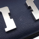 エルメス HERMES コンスタンス3 ミニ ミロワール ヴェルソ ブルーネイビー×ルージュクー シェーブル ショルダーバッグ シルバー金具 新品 未使用 紺 赤 バイカラー