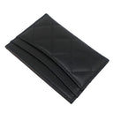 シャネル CHANEL クラシック AP0213 ブラック キャビアスキン カードケース ゴールド金具 黒 パスケース