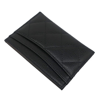 シャネル CHANEL クラシック AP0213 ブラック キャビアスキン カードケース ゴールド金具 黒 パスケース