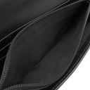 グッチ GUCCI グッチシマ 431727 ブラック レザー 長財布 シルバー金具 黒