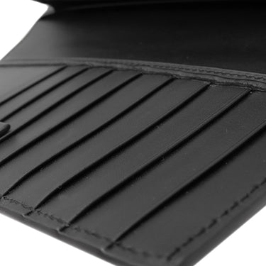 グッチ GUCCI グッチシマ 431727 ブラック レザー 長財布 シルバー金具 黒