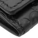 グッチ GUCCI グッチシマ 431727 ブラック レザー 長財布 シルバー金具 黒