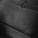 ルイヴィトン LOUIS VUITTON ジッピー ウォレット M61867 ノワール モノグラムマヒナ 長財布 シルバー金具 黒 ラウンドファスナー