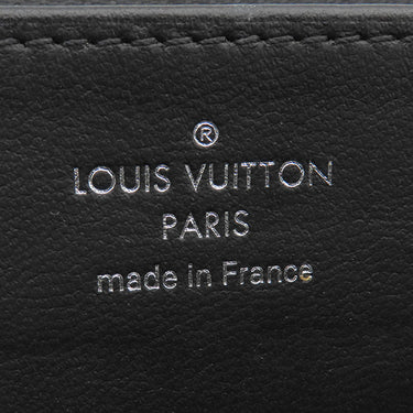 ルイヴィトン LOUIS VUITTON ジッピー ウォレット M61867 ノワール モノグラムマヒナ 長財布 シルバー金具 黒 ラウンドファスナー