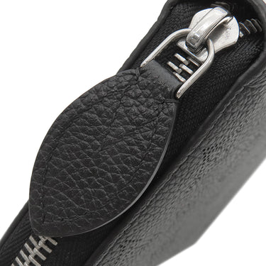 ルイヴィトン LOUIS VUITTON ジッピー ウォレット M61867 ノワール モノグラムマヒナ 長財布 シルバー金具 黒 ラウンドファスナー