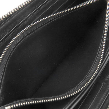 ルイヴィトン LOUIS VUITTON ジッピー ウォレット M61867 ノワール モノグラムマヒナ 長財布 シルバー金具 黒 ラウンドファスナー