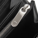 ルイヴィトン LOUIS VUITTON ジッピー ウォレット M61867 ノワール モノグラムマヒナ 長財布 シルバー金具 黒 ラウンドファスナー
