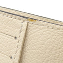 ルイヴィトン LOUIS VUITTON ポルトフォイユ メティス コンパクト M81071 クレーム モノグラムアンプラントレザー 三つ折り財布 ゴールド金具 白 オフホワイト