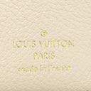 ルイヴィトン LOUIS VUITTON ポルトフォイユ メティス コンパクト M81071 クレーム モノグラムアンプラントレザー 三つ折り財布 ゴールド金具 白 オフホワイト