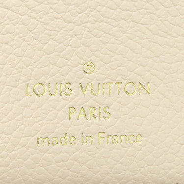 ルイヴィトン LOUIS VUITTON ポルトフォイユ メティス コンパクト M81071 クレーム モノグラムアンプラントレザー 三つ折り財布 ゴールド金具 白 オフホワイト