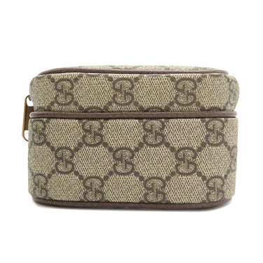 グッチ GUCCI ネオ ヴィンテージ 658556 ベージュ×エボニー GGスプリームキャンバス ショルダーバッグ ヴィンテージ金具