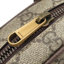 グッチ GUCCI ネオ ヴィンテージ 658556 ベージュ×エボニー GGスプリームキャンバス ショルダーバッグ ヴィンテージ金具