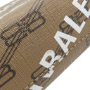 バレンシアガ BALENCIAGA ラージ ショッピング バッグ 693805 ブラウン コーティングキャンバス レザー 2WAYバッグ ゴールド金具 茶 BBロゴ