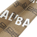 バレンシアガ BALENCIAGA ラージ ショッピング バッグ 693805 ブラウン コーティングキャンバス レザー 2WAYバッグ ゴールド金具 茶 BBロゴ