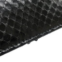 グッチ GUCCI ホースビット 1955 カードケース ウォレット ブラック エキゾチックレザー 二つ折り財布 ゴールド金具 黒 ミニ財布