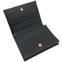 グッチ GUCCI ホースビット 1955 カードケース ウォレット ブラック エキゾチックレザー 二つ折り財布 ゴールド金具 黒 ミニ財布
