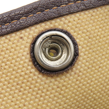 エルメス HERMES ガーデンパーティーTPM ナチュラル×マロン トワルアッシュ レザー 2WAYバッグ シルバー金具 茶 ショルダー 斜め掛け　　　