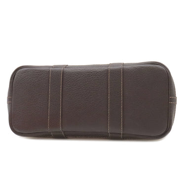 エルメス HERMES ガーデンパーティーTPM ナチュラル×マロン トワルアッシュ レザー 2WAYバッグ シルバー金具 茶 ショルダー 斜め掛け　　　