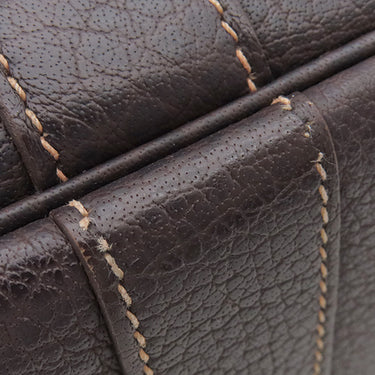 エルメス HERMES ガーデンパーティーTPM ナチュラル×マロン トワルアッシュ レザー 2WAYバッグ シルバー金具 茶 ショルダー 斜め掛け　　　