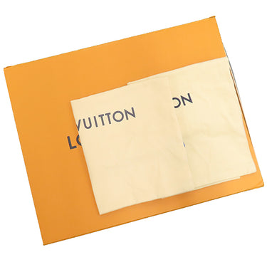 ルイヴィトン LOUIS VUITTON ファー アンクル ブーツ アイボリー×ブラウン ファー レザー #37 ブーツ 白 茶 靴