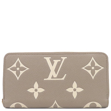ルイヴィトン LOUIS VUITTON ジッピー ウォレット M69794 トゥルトレール×クレーム バイカラーモノグラムアンプラント 長財布 ゴールド金具 ラウンドファスナー ジャイアントモノグラム