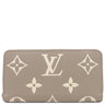 ルイヴィトン LOUIS VUITTON ジッピー ウォレット M69794 トゥルトレール×クレーム バイカラーモノグラムアンプラント 長財布 ゴールド金具 ラウンドファスナー ジャイアントモノグラム