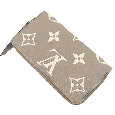ルイヴィトン LOUIS VUITTON ジッピー ウォレット M69794 トゥルトレール×クレーム バイカラーモノグラムアンプラント 長財布 ゴールド金具 ラウンドファスナー ジャイアントモノグラム