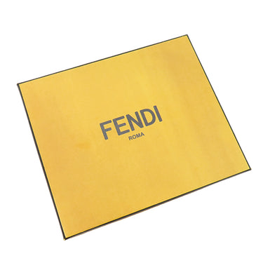 フェンディ FENDI ズッカ カードホルダー 7AR911 ブラウン レザー カードケース 茶 カード入れ パスケース