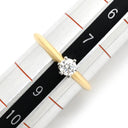 ティファニー Tiffany & Co ハーモニー ダイヤリング プラチナシルバー K18YG Pt950 ダイヤモンド リング 指輪 T＆Co. 一粒 1P K18YG×Pt950 コンビ 8号