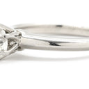 ティファニー Tiffany & Co ソリティア ダイヤリング プラチナシルバー Pt950 ダイヤモンド リング 指輪 T＆Co. 一粒 1P 6.5号