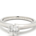 ティファニー Tiffany & Co ソリティア ダイヤリング プラチナシルバー Pt950 ダイヤモンド リング 指輪 T＆Co. 一粒 1P 6.5号