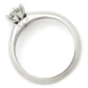 ティファニー Tiffany & Co ソリティア プラチナシルバー Pt950 ダイヤモンド リング 指輪 T&Co. プラチナム 1P 1石 1粒 ダイヤ エンゲージ ブライダル 9号