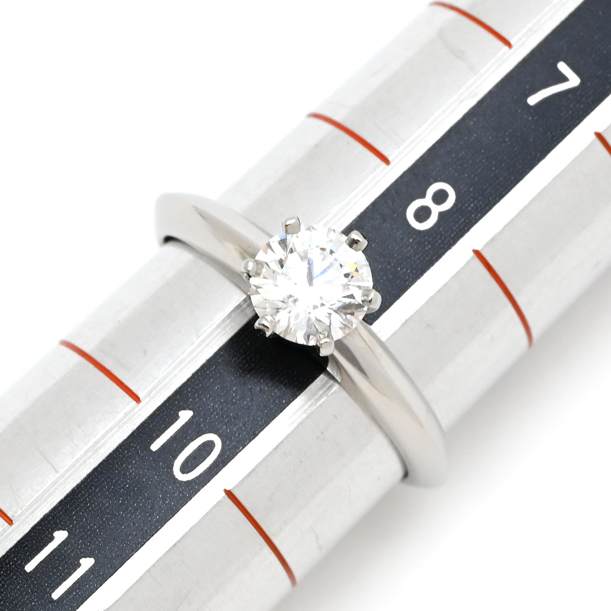 TIFFANY&Co. ティファニー リング Pt950 シルバー 12.5号 ティファニー Tiffany & Co ソリティア プラチナシルバー Pt950